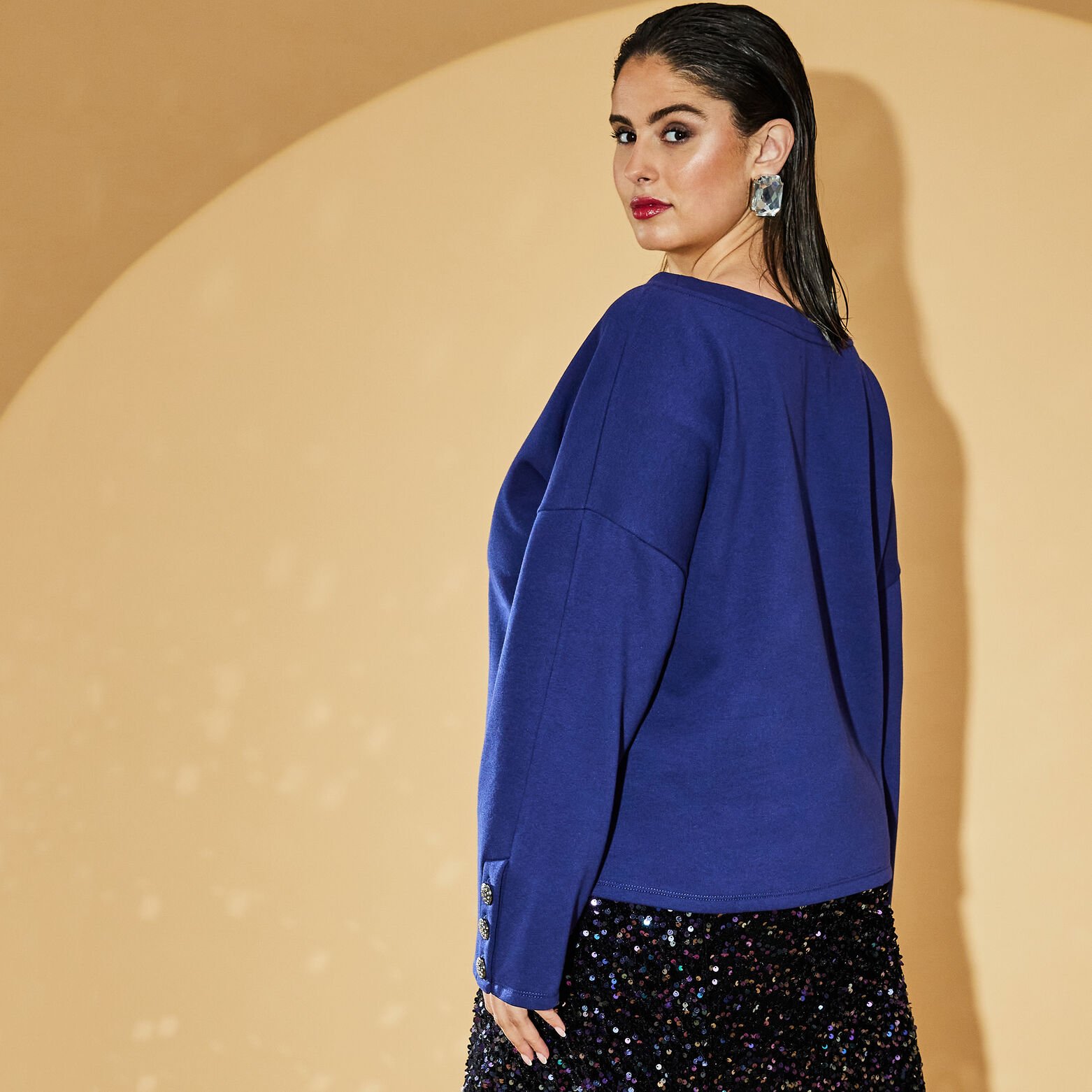 Sweat oversized femme