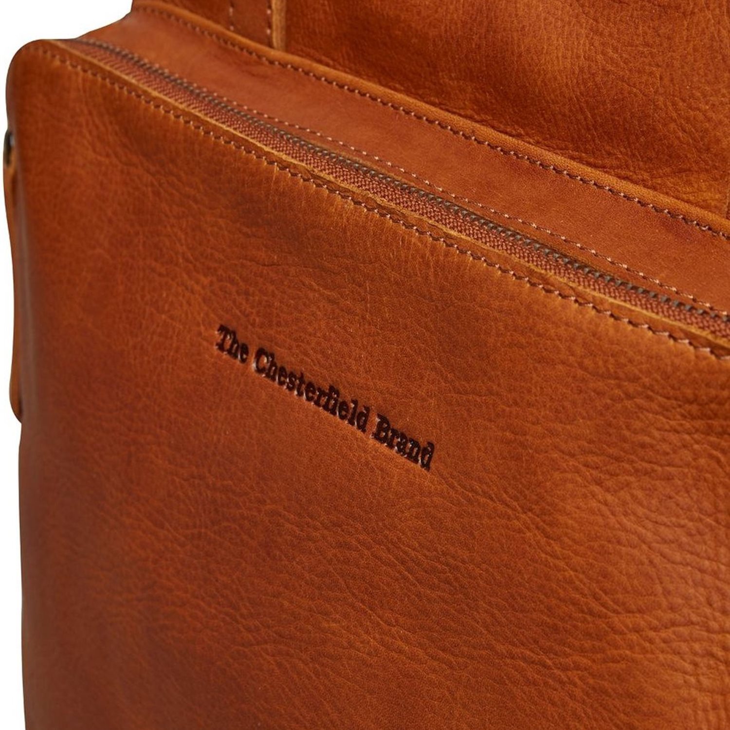 The Chesterfield Brand Alicante Shopper cognac