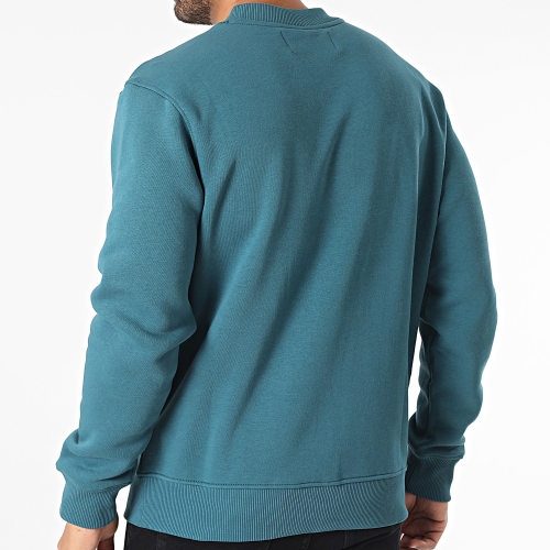 Sweat Crewneck Monologo 3434 Bleu Pétrole