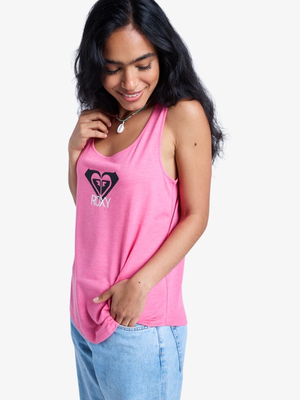 Surfclassic T-shirt sans manches Rose Femme