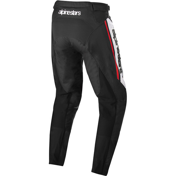Alpinestars - Pantalon Racer Flagship Noir / Blanc / Rouge fluo