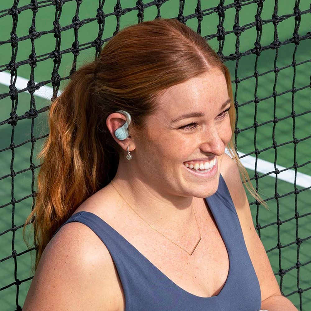 Go Air Sport TWS Bluetooth 5.1 In-Ear Kopfhörer Headset IP55   Ladecase (IEUEBGAIRSPRTRTEL124) - Gelb (Neon Yellow)
