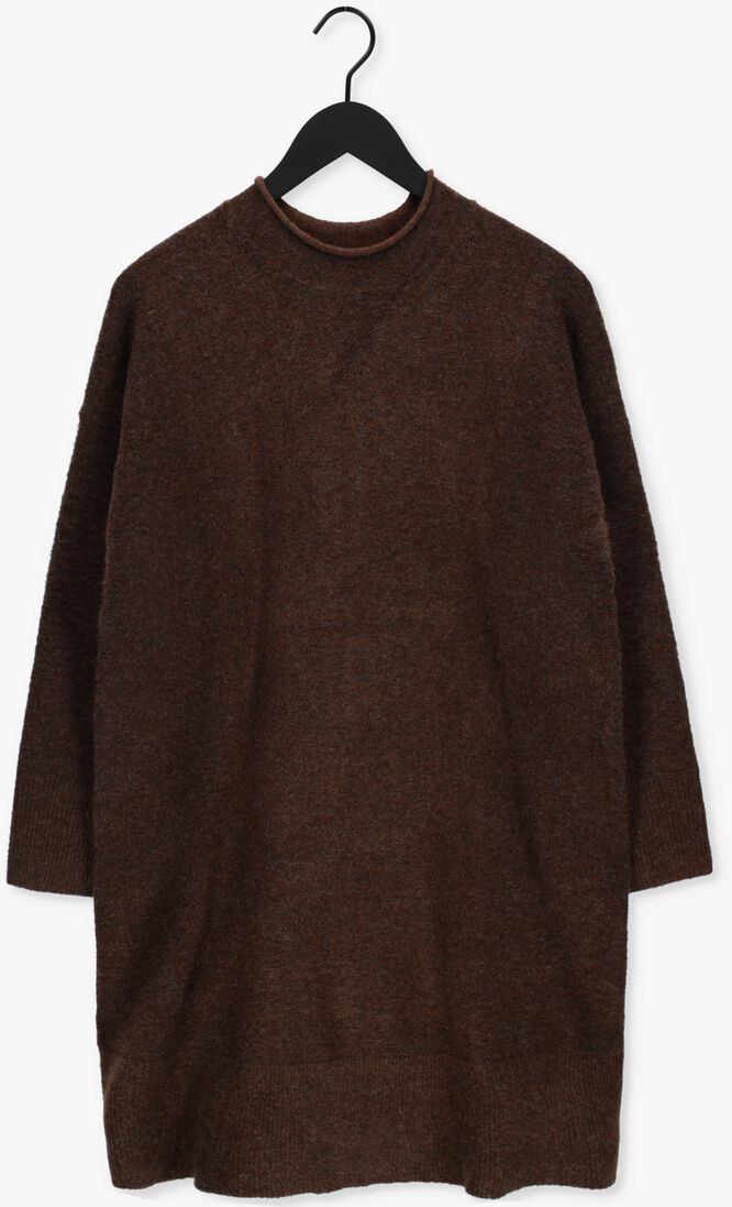 CIRCLE OF TRUST bruine circle of trust midi jurk lize dress