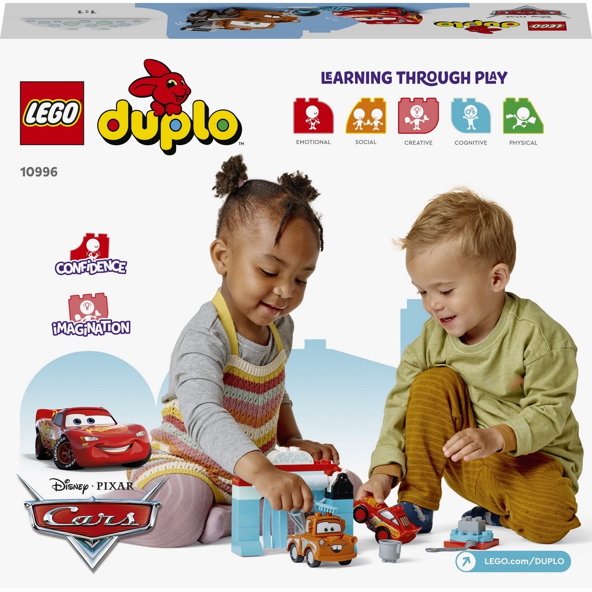 La station de lavage avec Flash McQueen et Martin Lego Duplo 10996
