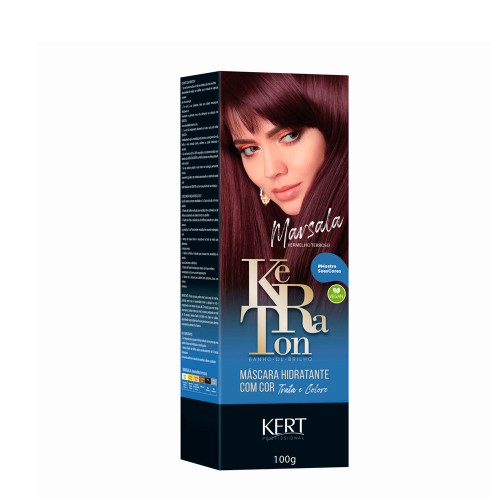 Kert Keraton Banho de Brilho Marsala 100g