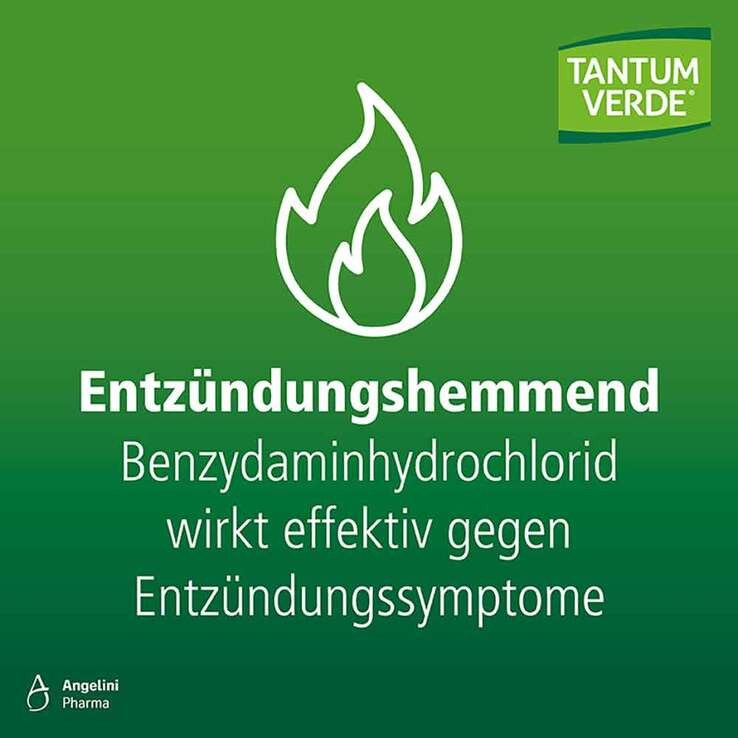 Tantum Verde mit Zitronengeschmack 3 mg Lutschtabletten, 20 St