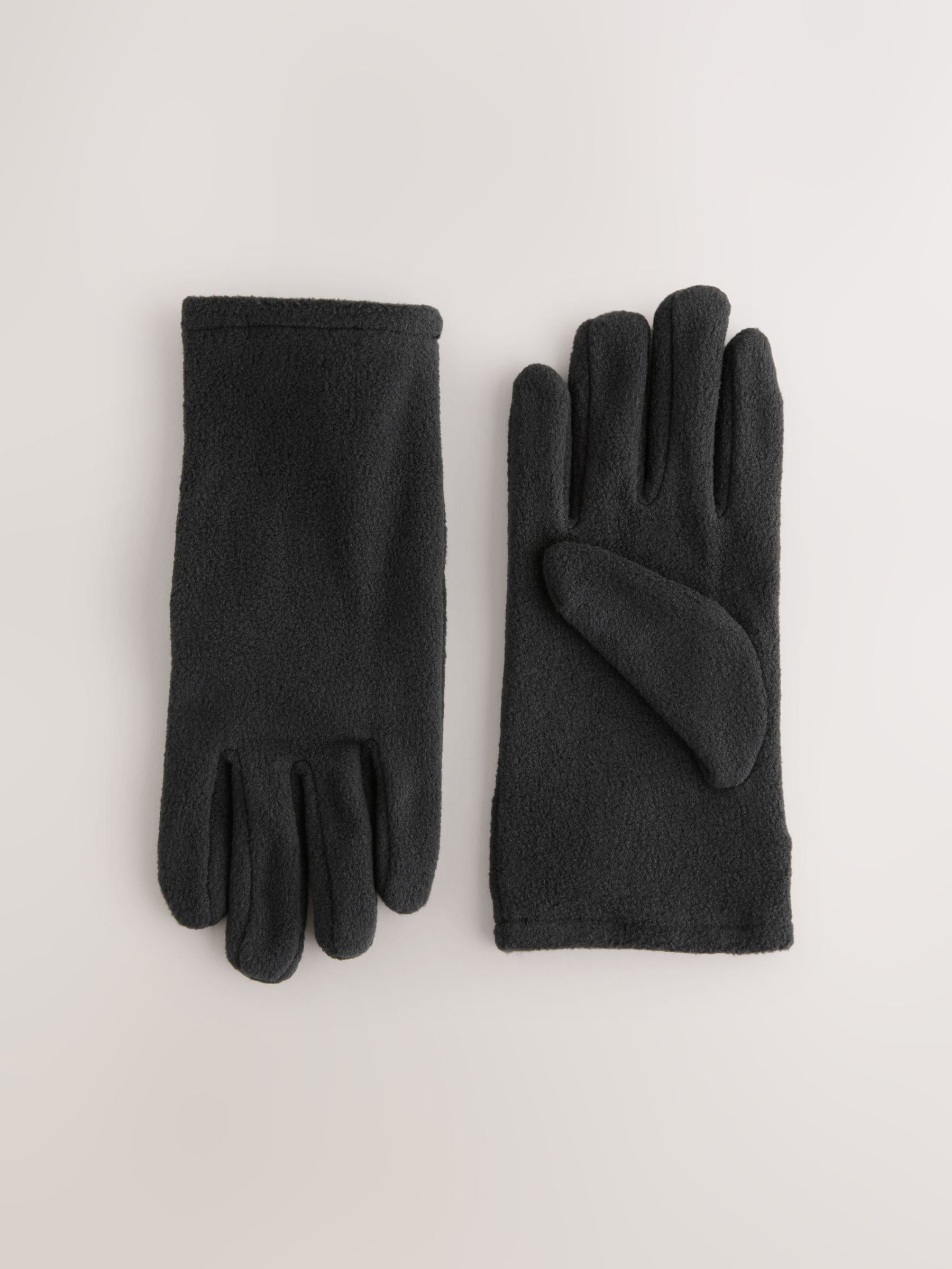 Zwart - Fleece handschoenen