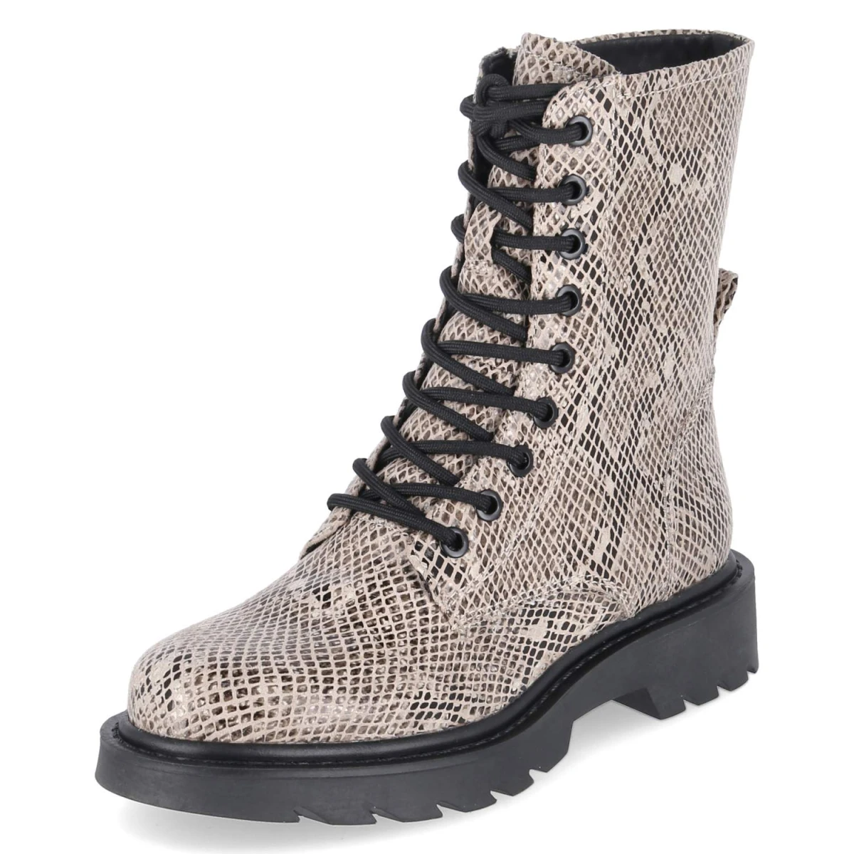 TamarisSchnürboots - BEIGE SNAKE