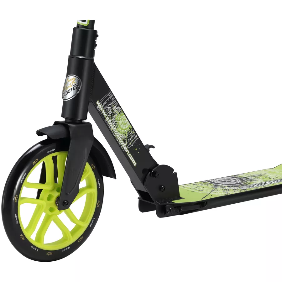 Star Scooter Roller 255mm Big Cruiser schwarz, grün