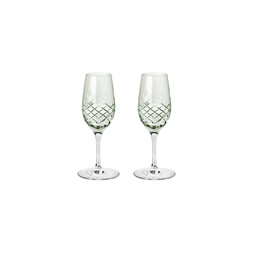 Frederik Bagger Crispy Port 2-pak Glas, Emerald, 10 cl