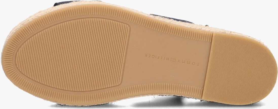 TOMMY HILFIGER blauwe tommy hilfiger espadrilles mid wedge sandal