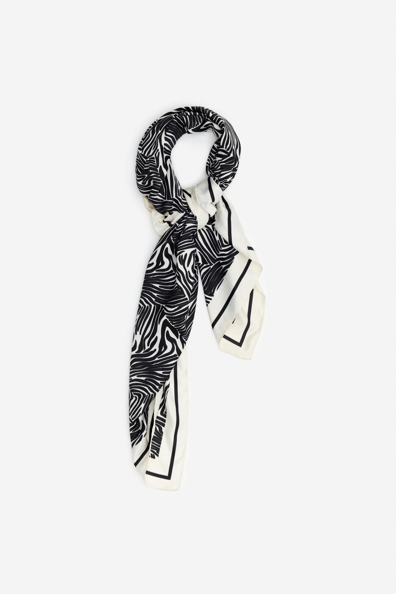 Cachecol Zebra - Preto