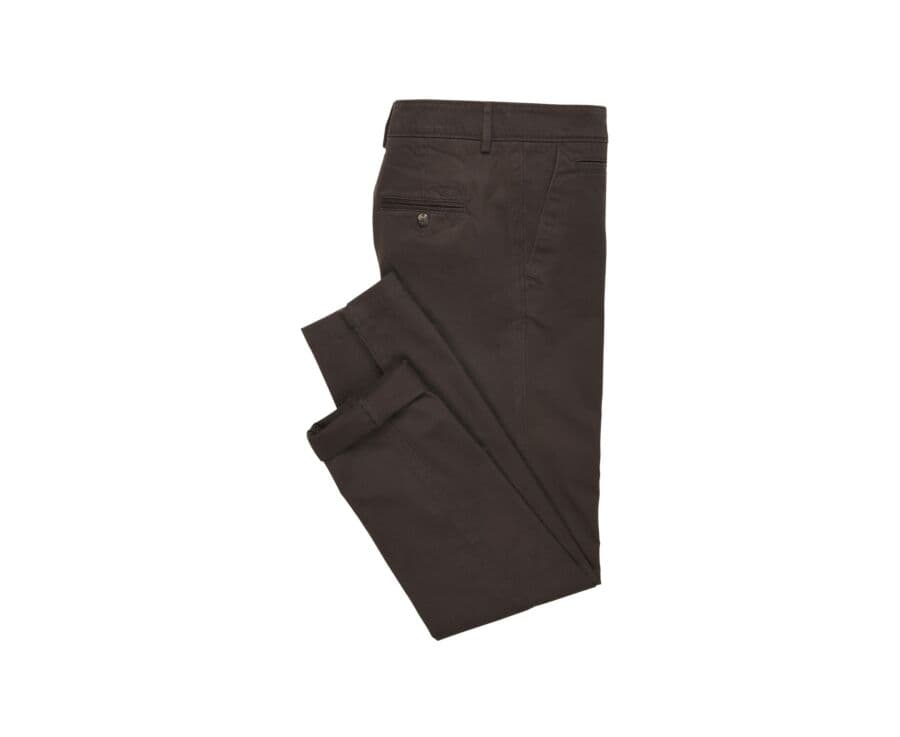 Pantalon chino homme Brun Foncé - NIGEL II