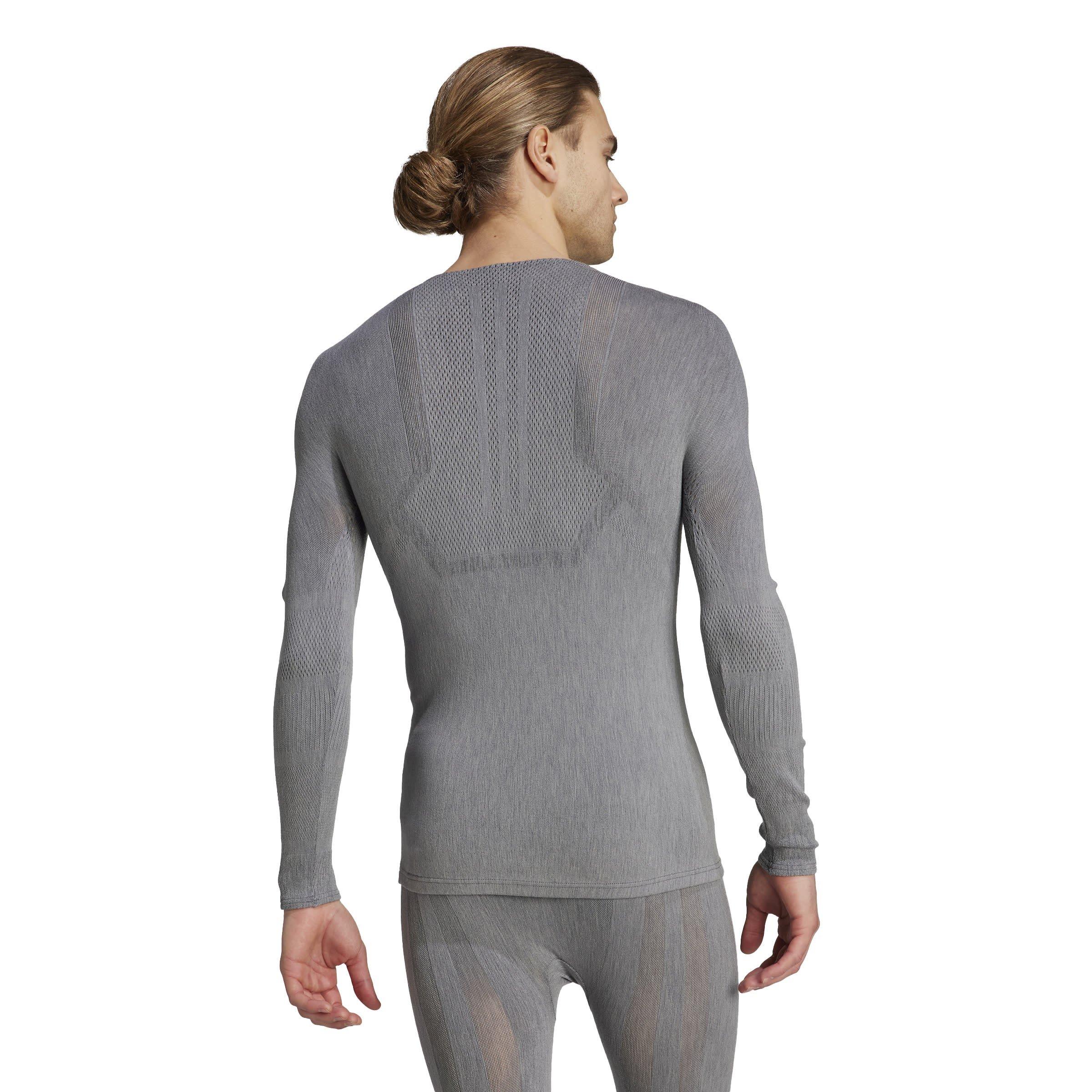 adidas Drynamo Long Sleeve Training T shirt Mens