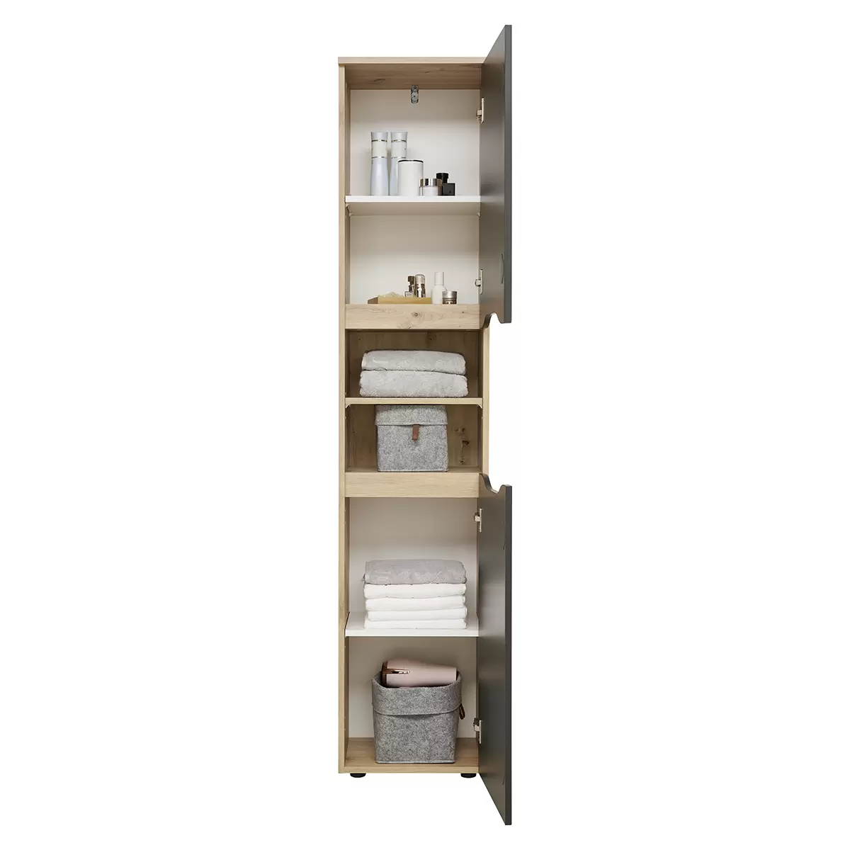 Hochschrank Giga HS Artisan Eiche,anthrazit