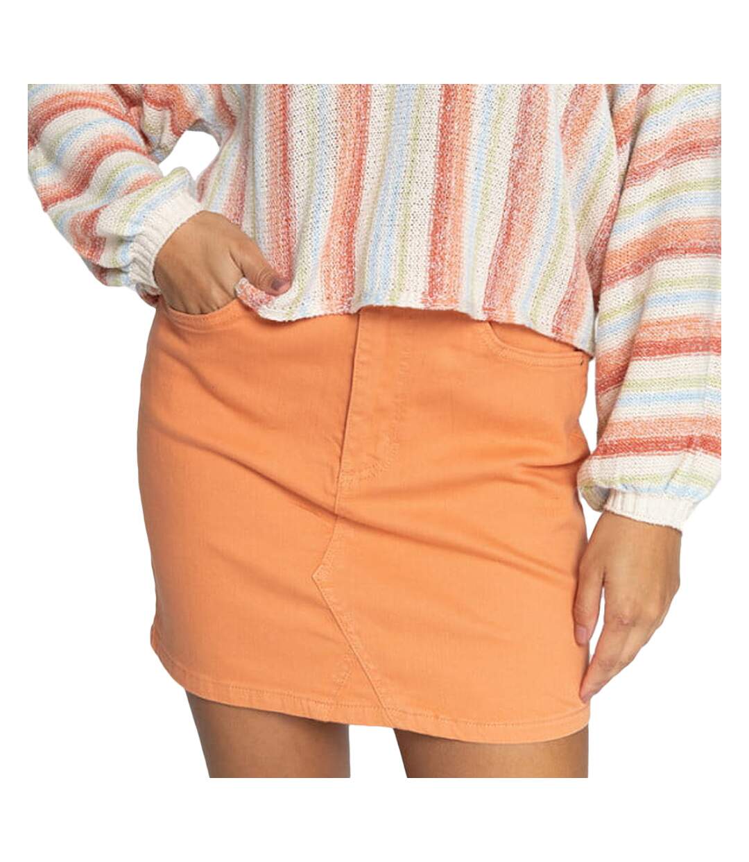 Jupe Orange Femme Billabong According To