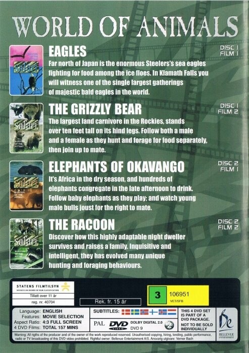 World Of Animals - DVD
