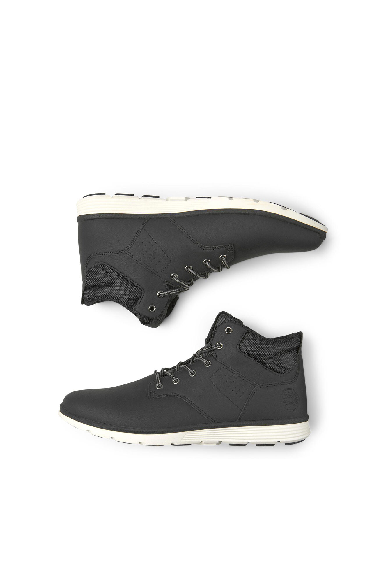 Bota de caminhada em PU com cadarços