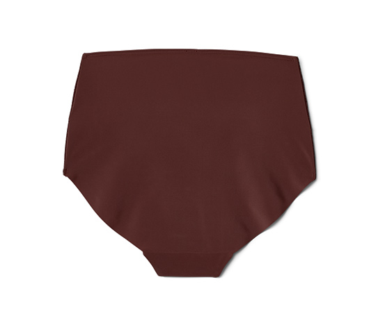 Highwaist-Panty, braun