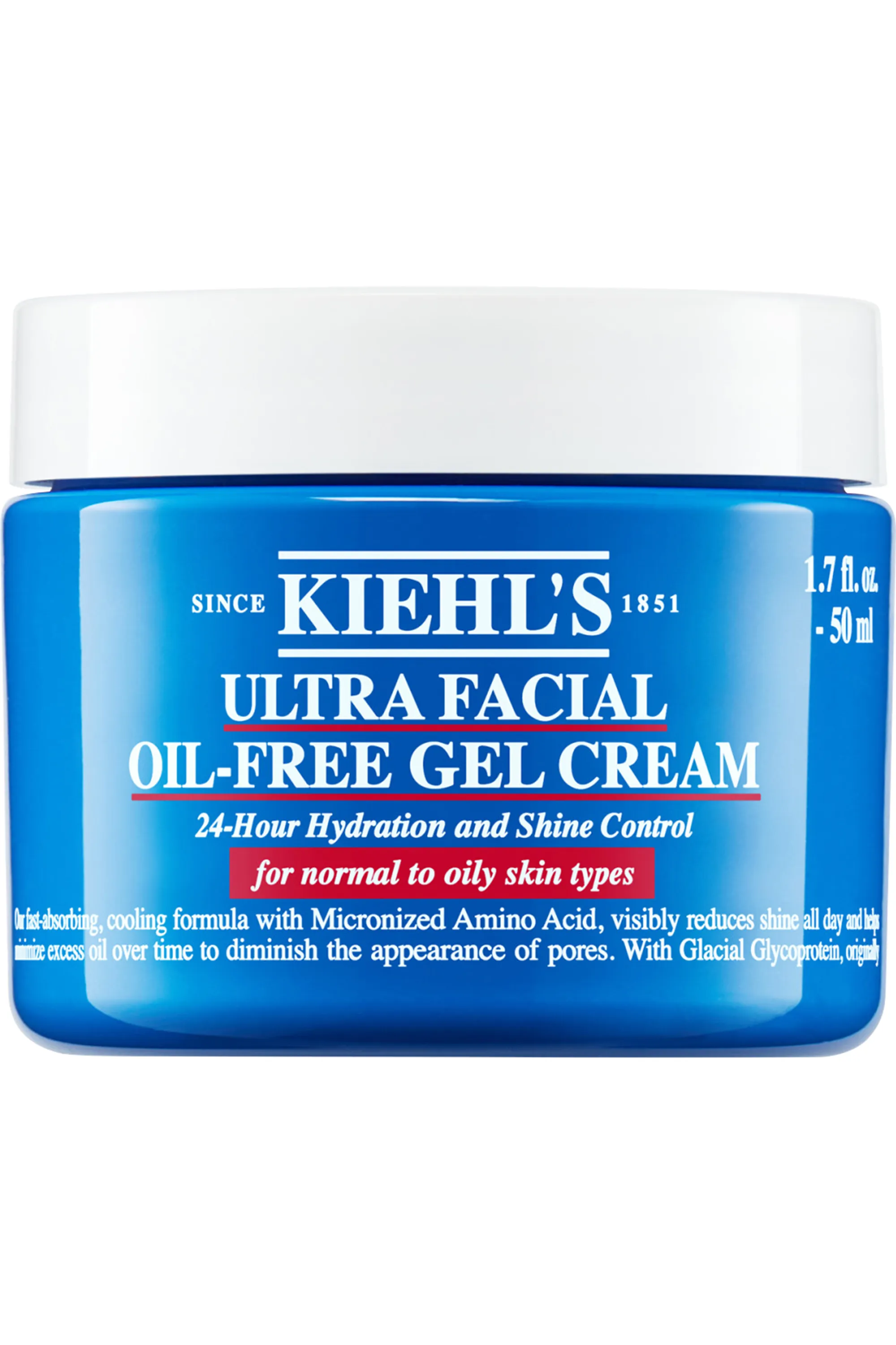 Kiehl's Gel-crème hydratant Ultra Facial Oil-Free-50 ml