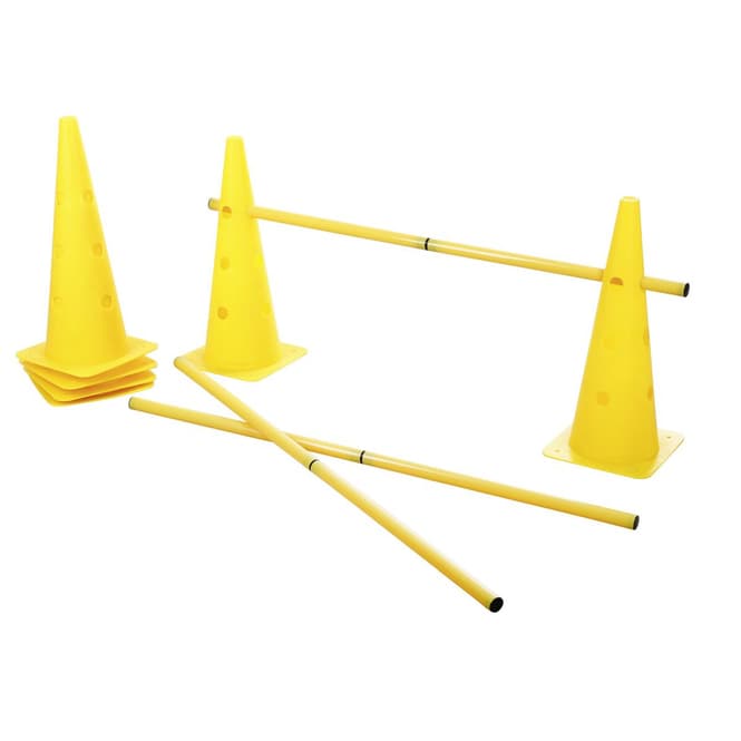Hundespielzeug - Agility - Pylonen-Hürden Set