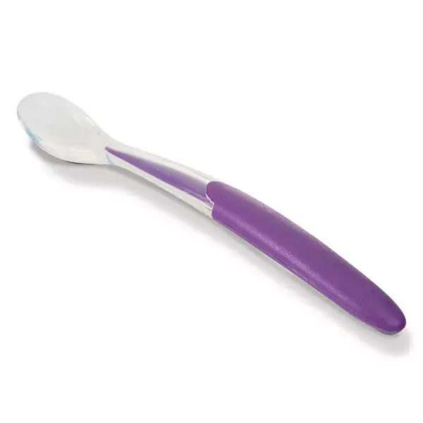 Colher de silicone macio Nuk +4m