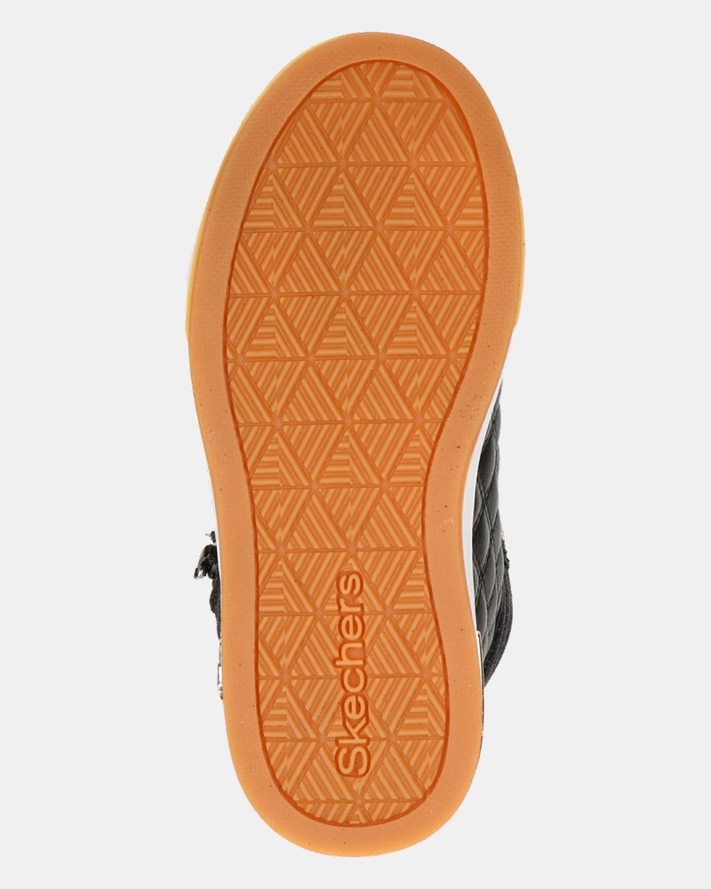 Skechers Quilted Sqaud Hoge sneakers  - zwart