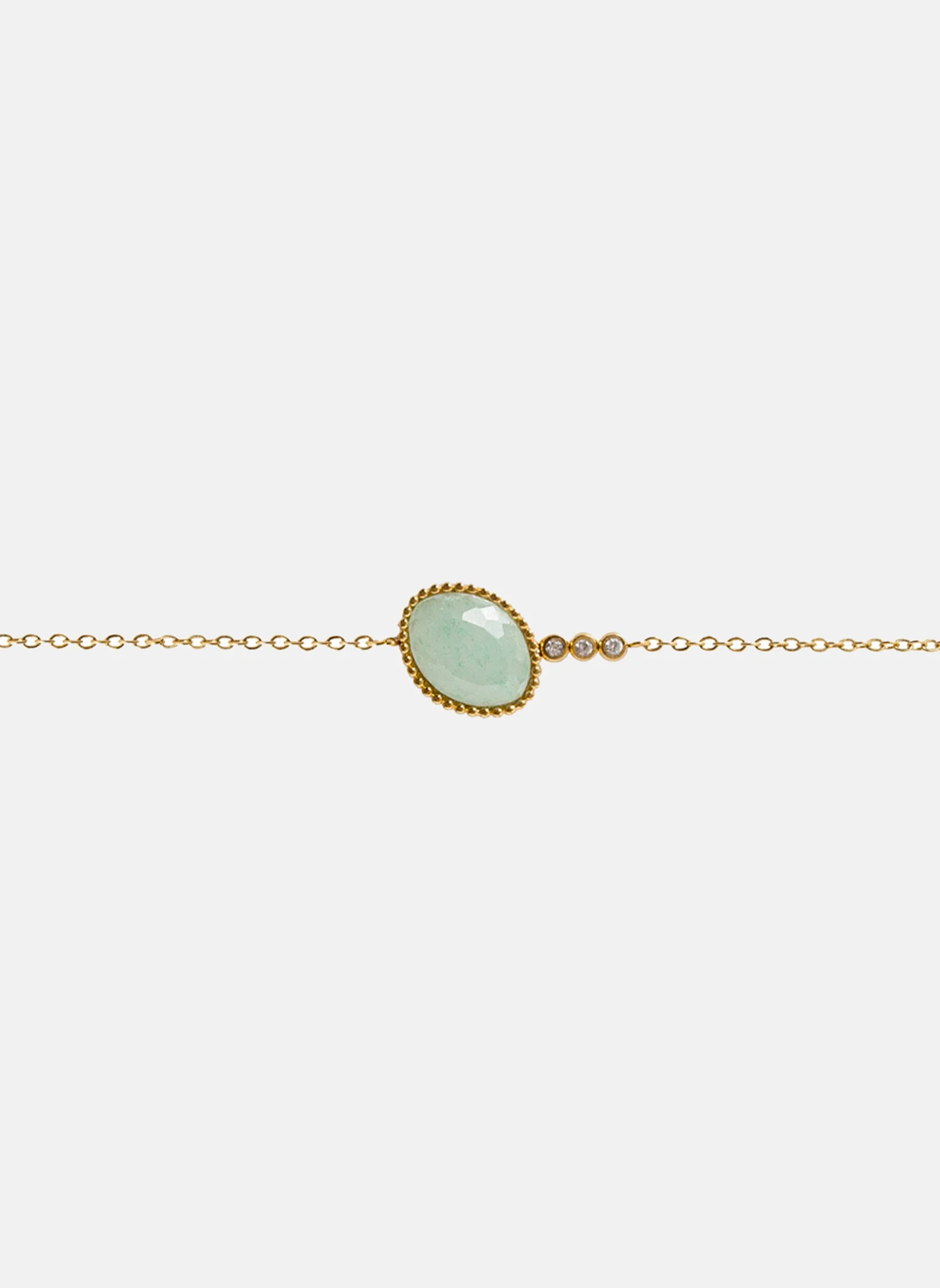 HYGIE - Bracelet chaîne hygie | Vert