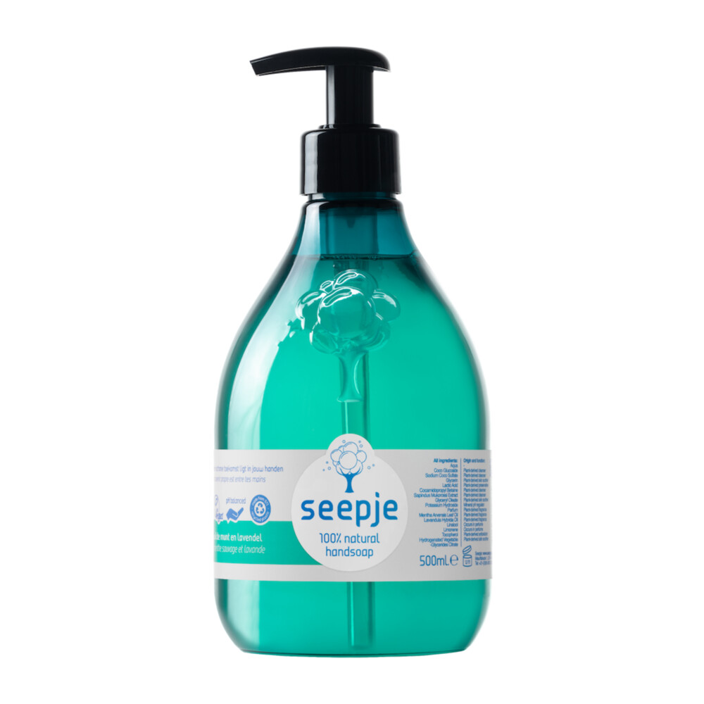 Seepje Handzeep Wilde Munt en Lavendel500 ml
