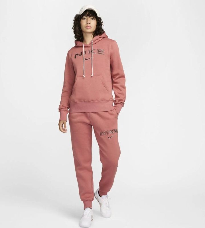Nike - Phoenix Fleece - Sportsweater - Pink - Dames