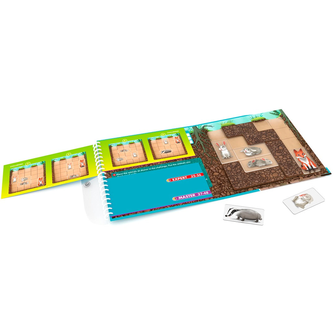 Smart games magnetisch puzzelspel down the rabbit hole
