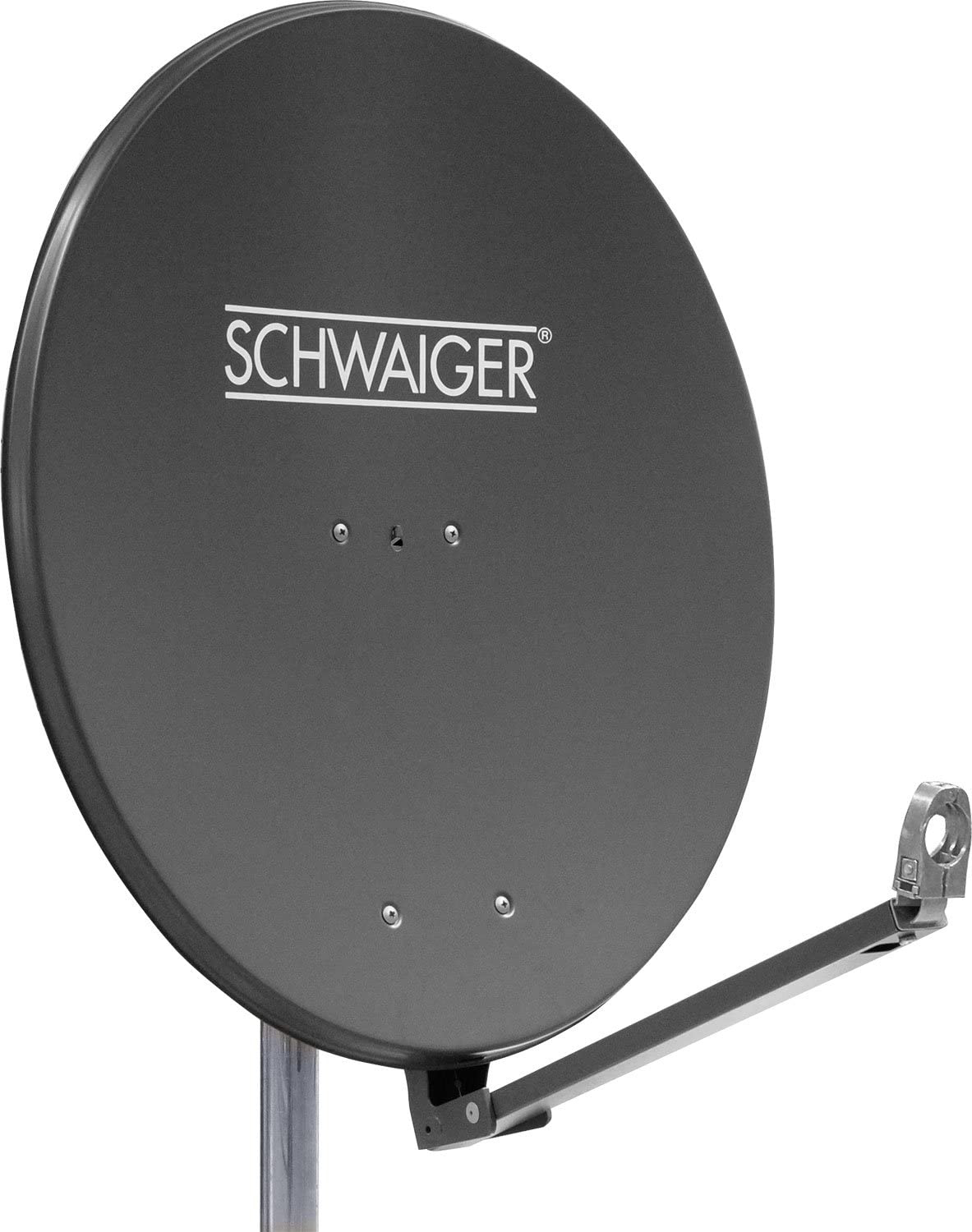 Schwaiger SPI910 antraciete 88 cm schotel