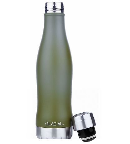 Glacial Thermoflasche - 400 ml - Green Forest