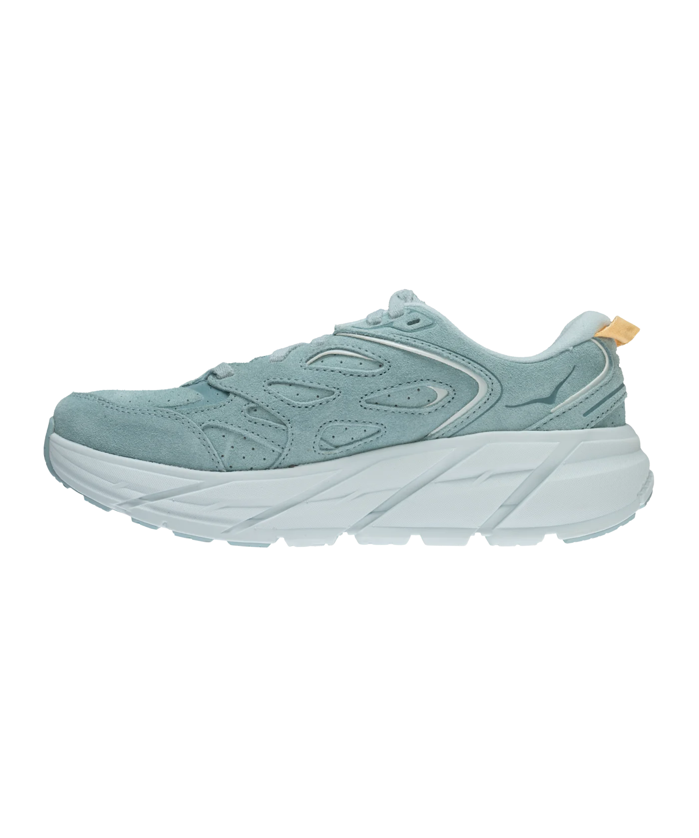 HOKA Clifton L Suede Blau