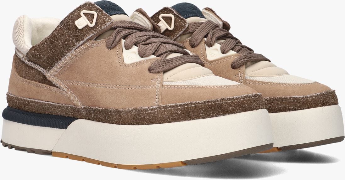 bruine ugg lage sneakers goldencush