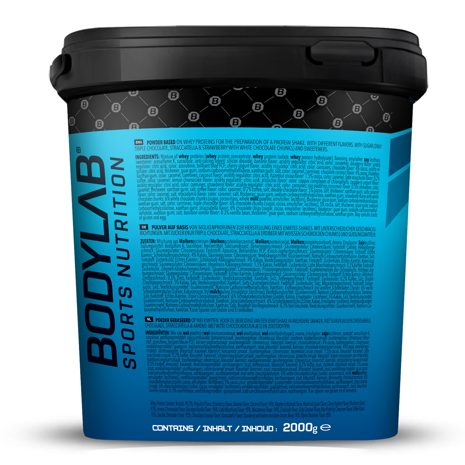 Whey Protein - 2000g - Macadamia