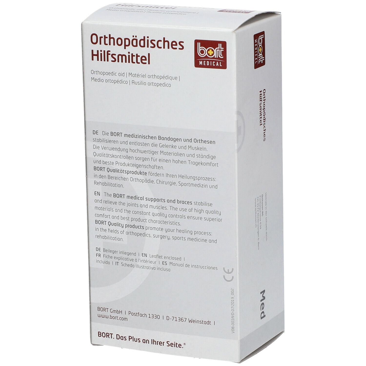 BORT SellaFix® N Mittelhand-Daumenschiene rechts Gr. S