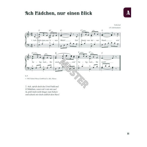 Schott Das Buch Der Volkslieder