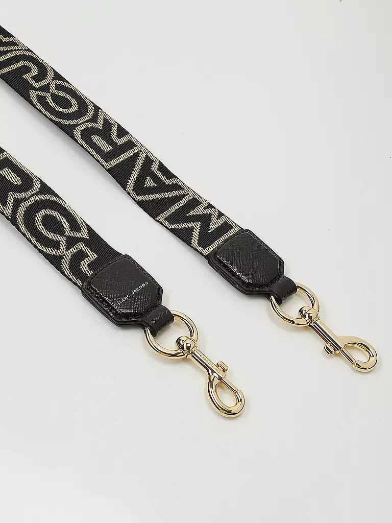 MARC JACOBS Schulterriemen THE THIN SNAP  schwarz
