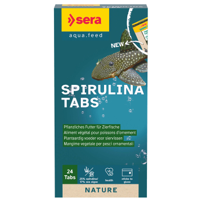 Sera Premium Spirulina Tabs Nature 24 Tabletten