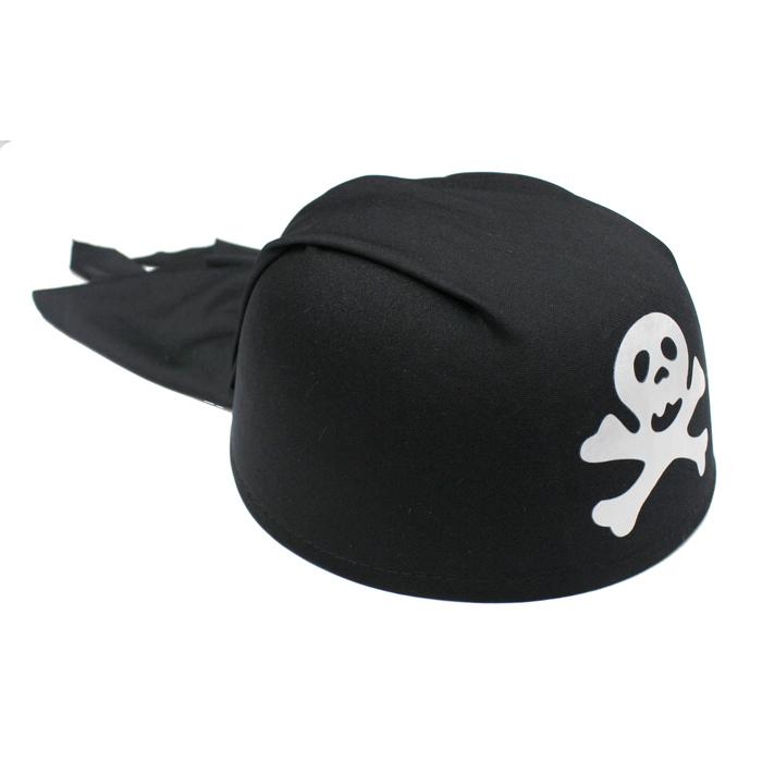BANDANA PIRATE NOIR