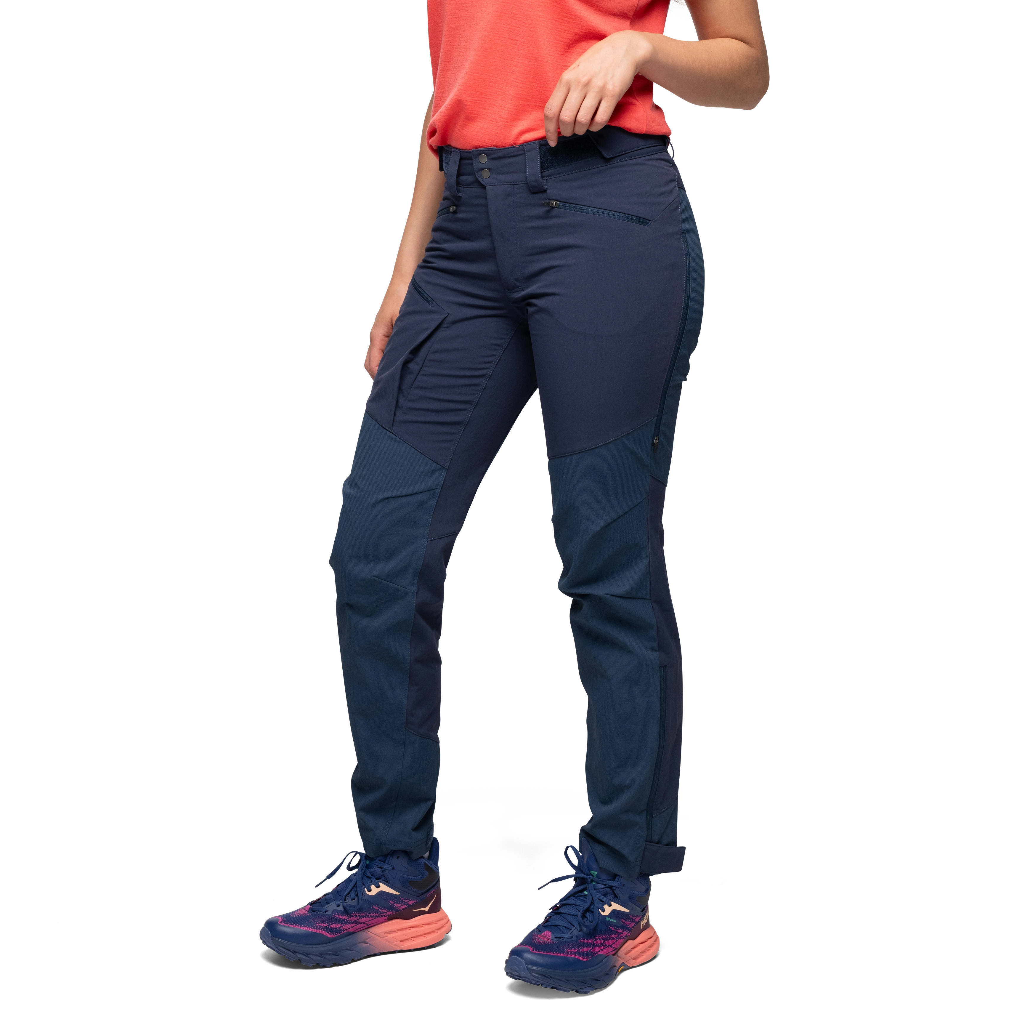 Alpine Softshell Pants Women Navy Blue