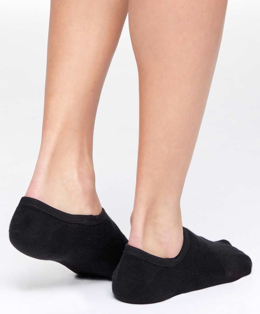 3 pares de meias esportivas de algodão Footies