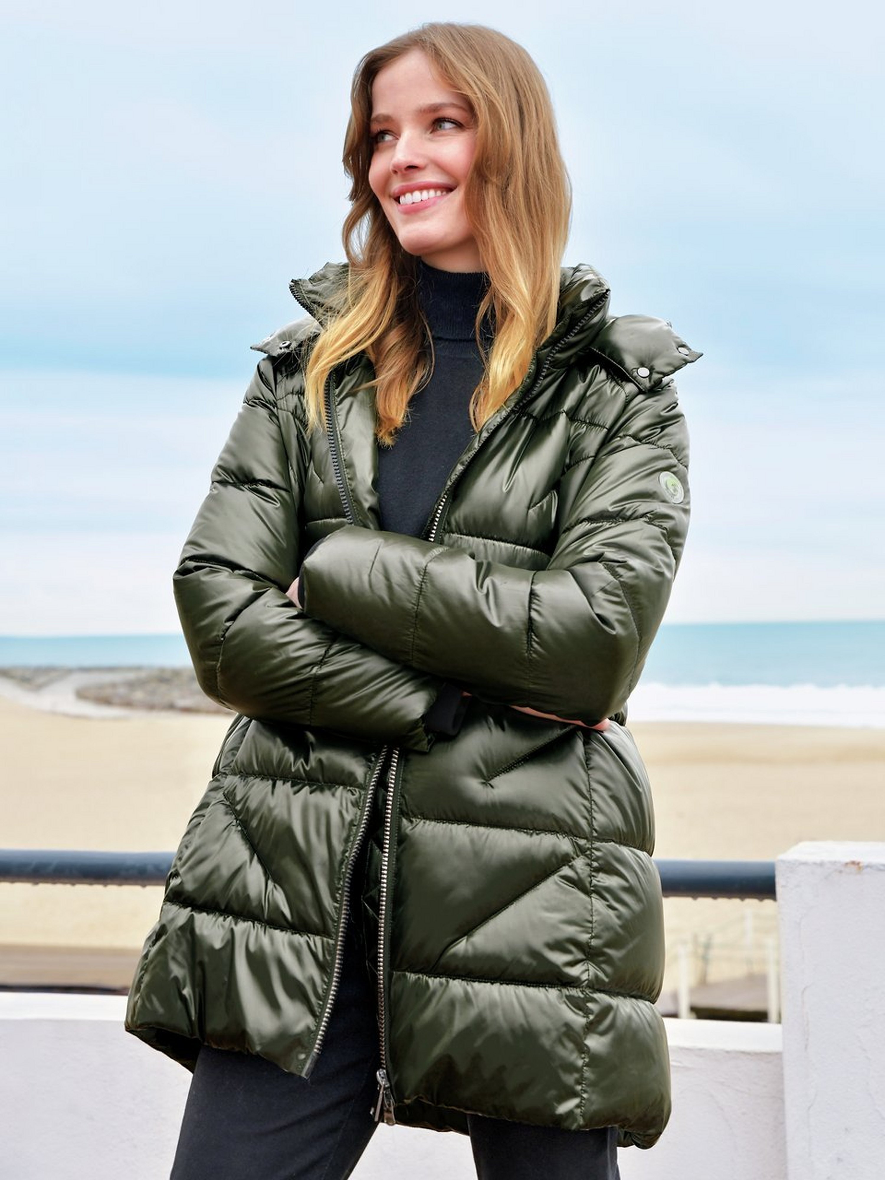 Long-Steppjacke