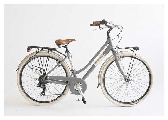 VELO VIA VENETO 605A 28  6V. FEMME 46 gris