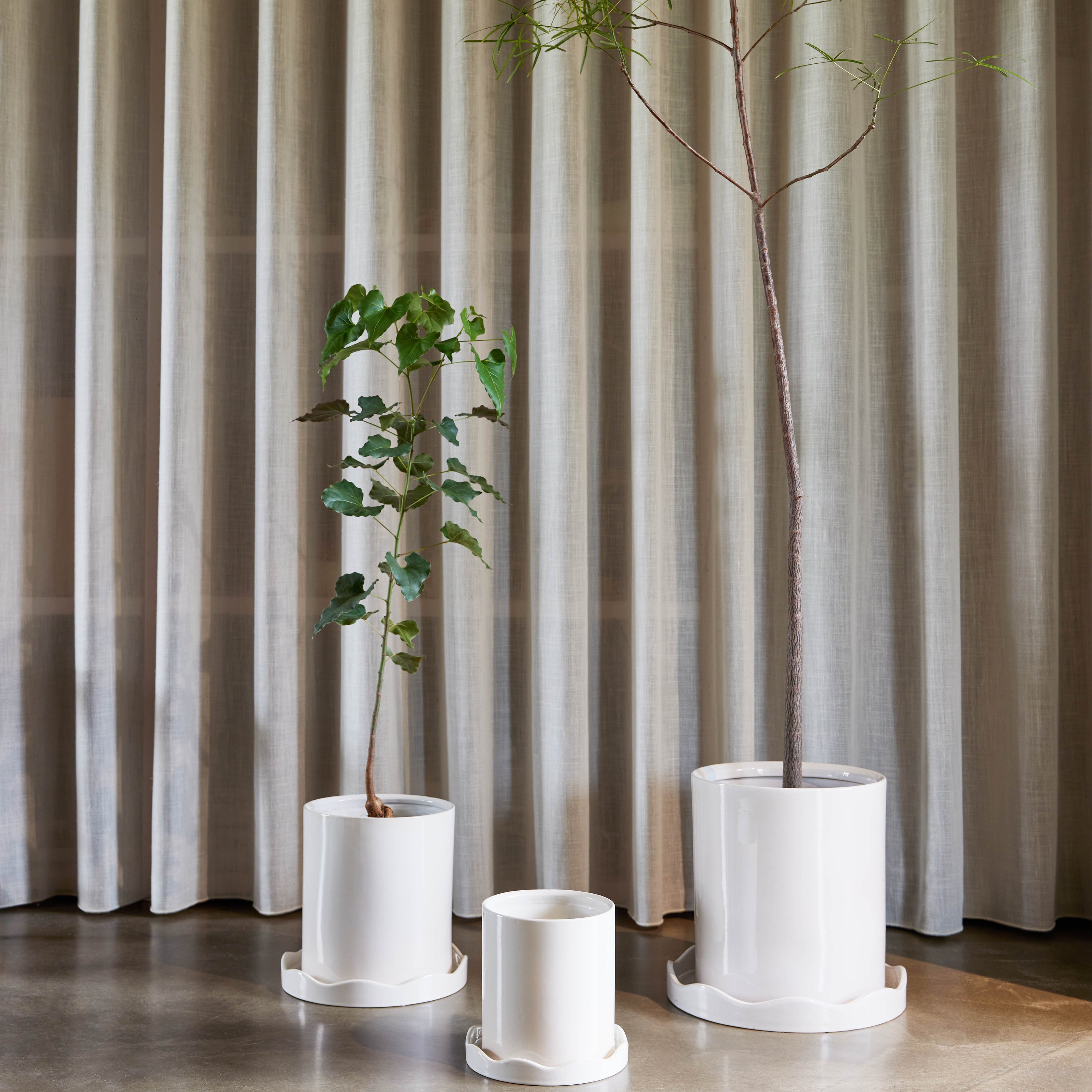 OYOY Living Nami Bloempot Ã 34 cm - Wit