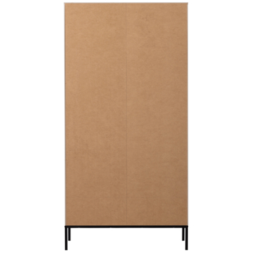 WOOOD kledingkast Adam 2-deurs dust grenenhout 200 x 100 x 53 cm