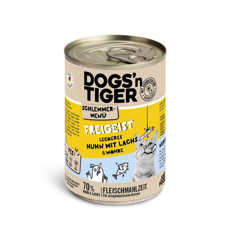 Lot Dogs'n Tiger Menu gourmet 12 x 400 g