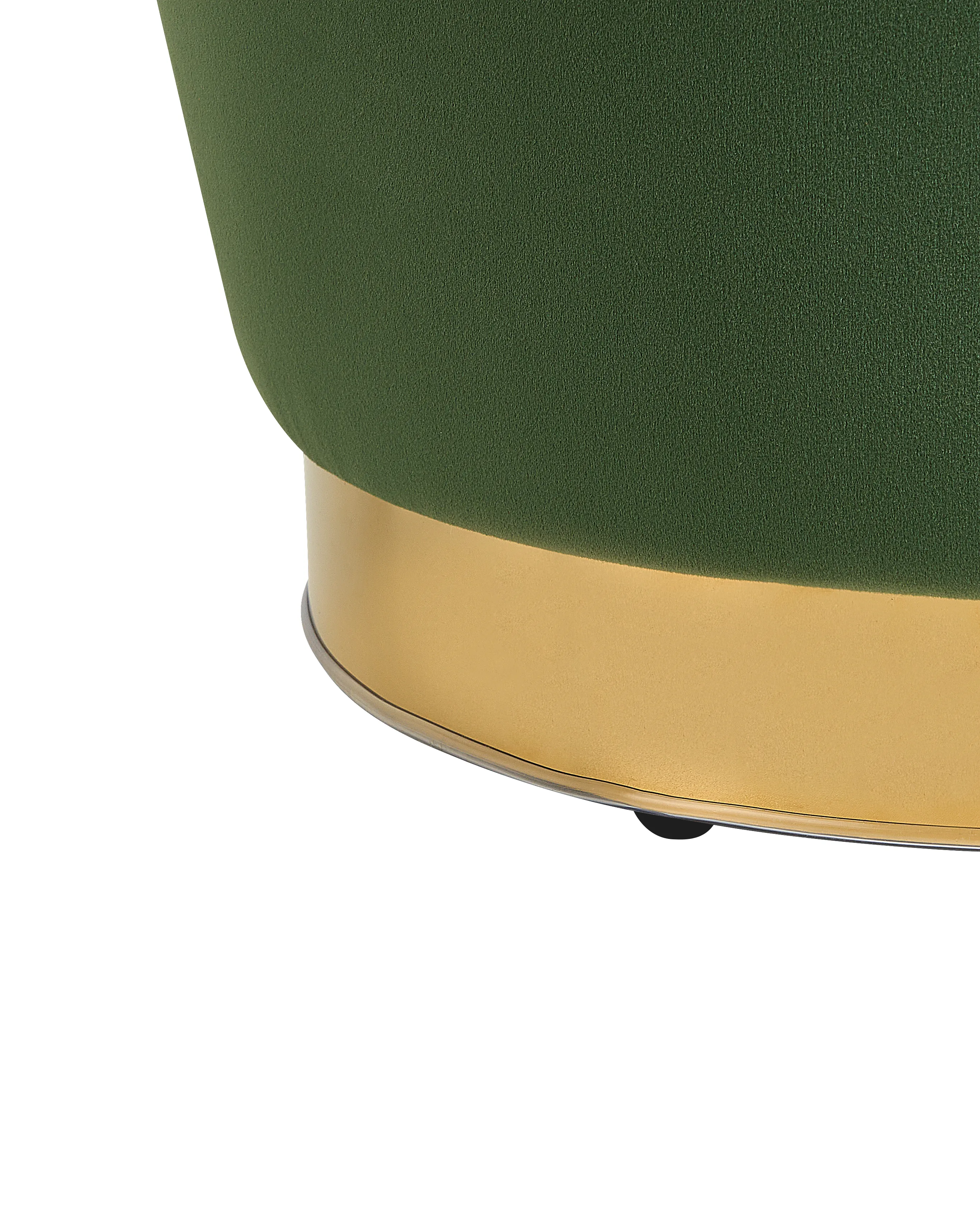 Fauteuil ALBY Fluweel Donkergroen
