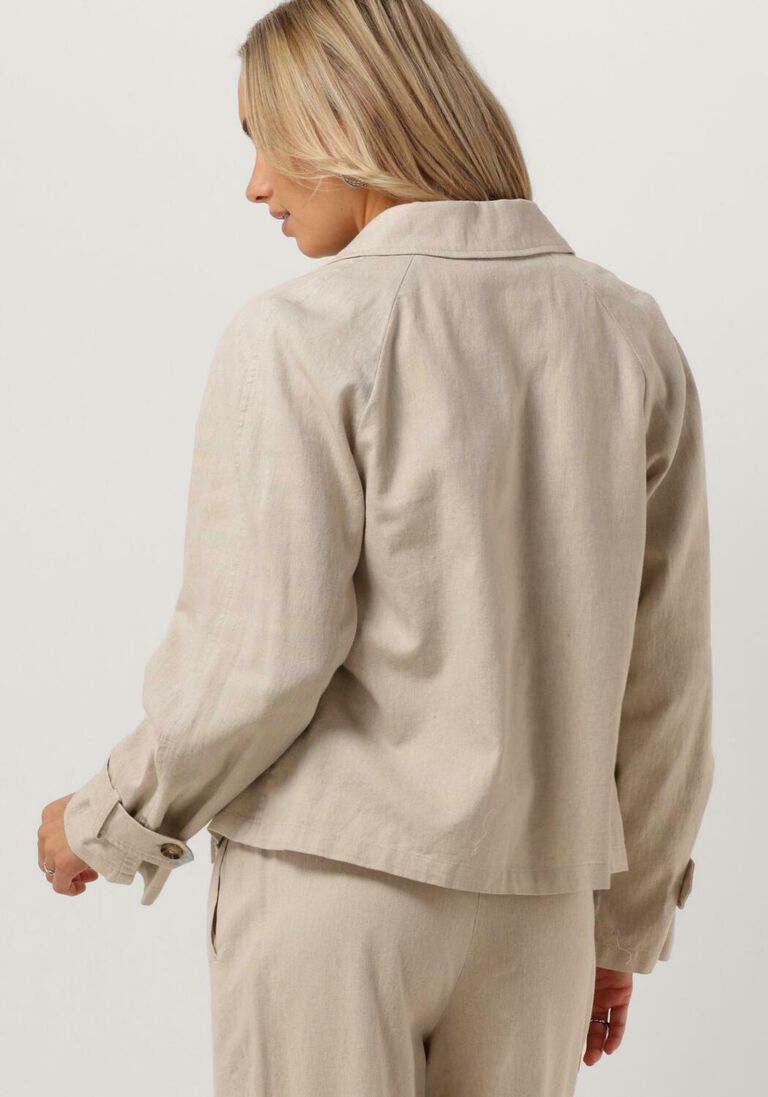 MODSTR\u00D6M beige modstr&ouml;m jack parkmd short jacket